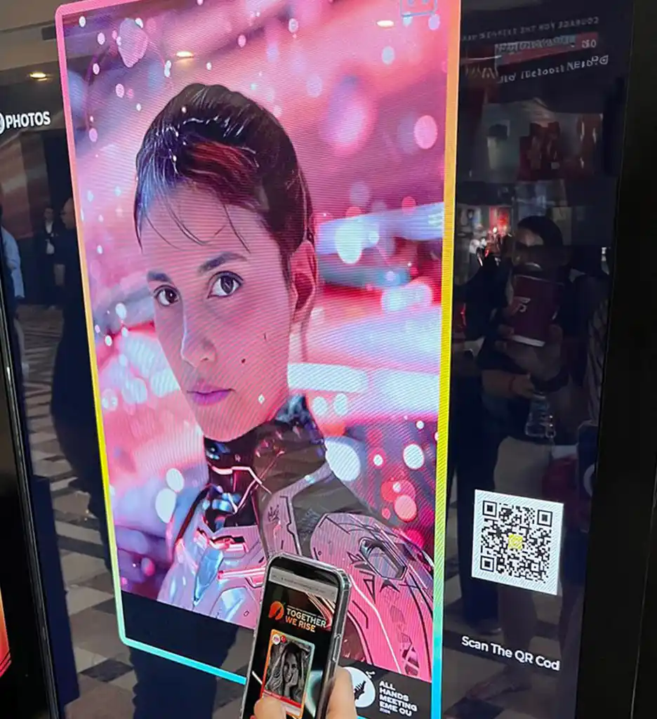 Foto com Inteligência Artifical